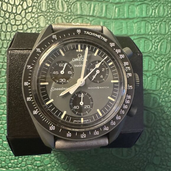 🇨🇭 MISSION TO MERCURY / OMEGA X Swatch Bioceramic Moonswatch Watch - Picture 3 of 10